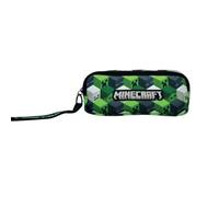 KIDS EUROSWAN- Étui 1-2 Poches Maxi Mine Craft, MCBAM010, Multicolore