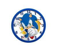 Sega Horloge murale Sonic Kids Euroswan 25 cm Bleu
