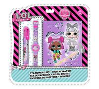 Kids Euroswan LOL Surprise Set Montre numérique Bracelet avec Stylo et Journal