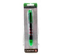 Kids Euroswan Minecraft Stylo 6 Couleurs - Motif TNT/Creeper - Multifonction Écriture/Dessin