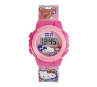 Kids Euroswan Montre digitale Hello Kitty et ses amis fille bracelet silicone, rose, Moderne