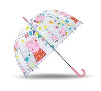 Kids Euroswan - Parapluie transparent Cloche 19" Peppa Manual, multicolore (PP17100), multicolore, Única, Parapluie cloche « Reason » : « The 'style' attribute refers to the distinctive design