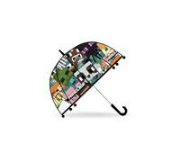 Kids Euroswan - Parapluie transparent Cloche 46 CMS Manuel Minecraft, Multicolore (MC00006), multicolore, único, décontracté
