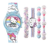KIDS EUROSWAN SL Hello Kitty Ensemble montre et bracelet numériques