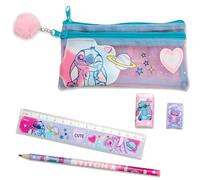 KIDS EUROSWAN SL Stitch Ensemble de papeterie 5 pièces dans une trousse