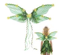 Kids Fairy Wings - Accessoire de costume coloré, jouet léger | Papillon fantaisie pour fêtes d'anniversaire, jeux de rôle, événements, Halloween, jeux imaginatifs, jardin, amusant, cosplay