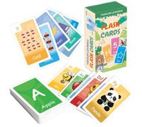 Kids Flash Cards - Funny Waterproof Paper, Interactive Educational Set, Col | Kids Learning Activities Letter ToysKids Flash Cards Funny IBoys Girls Home Preschool Classroom Travel Birthday Holiday Party