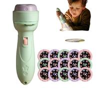 Kids Flashlight Projector - ABS 18 mois + | 120 Patterns Projector Toy, Fine Motor Learning Torch | Cartoon Projection Light for Preschool Children, Fun Educational Toy For Boys and Girls