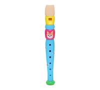 Kids Flute Toy - 7.9 inch Musical Learning Instrument | Educational Sound Tool - Durable Starter Flute for Hand-Eye Coordination, Bright Design, Perfect for Early Music Lessons