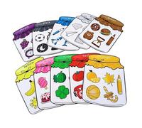 Kids Fridge Magnets Set, Educational Sensory Sorting Kit, Preschool Learning Magnet Game Pack, Cute Animal Shape Magnets, for Home School Whiteboard Locker Party Use Daily Learning