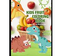 Kids fruit coloring book