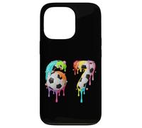 Kids Fun Meme 67 Numéro Six 6 Seven 7 Ice Cream Drips Football Coque pour iPhone 13 Pro