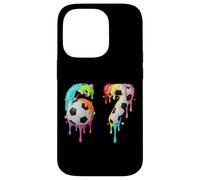 Kids Fun Meme 67 Numéro Six 6 Seven 7 Ice Cream Drips Football Coque pour iPhone 14 Pro