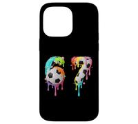 Kids Fun Meme 67 Numéro Six 6 Seven 7 Ice Cream Drips Football Coque pour iPhone 14 Pro Max