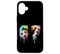 Kids Fun Meme 67 Numéro Six 6 Seven 7 Ice Cream Drips Football Coque pour iPhone 16 Plus