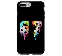 Kids Fun Meme 67 Numéro Six 6 Seven 7 Ice Cream Drips Football Coque pour iPhone 7 Plus/8 Plus