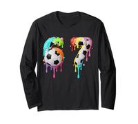 Kids Fun Meme 67 Numéro Six 6 Seven 7 Ice Cream Drips Football Manche Longue