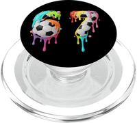Kids Fun Meme 67 Numéro Six 6 Seven 7 Ice Cream Drips Football PopSockets PopGrip pour MagSafe