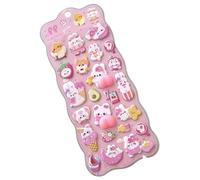 Kids Fun Stickers - 3d Adhesive Toys for Creative Play | Made of Pvc and Paper, Marshmallow Cat Designs for Scrapbooks Notebook Water Bottle Pencil Case Phone Laptop Gift Projects