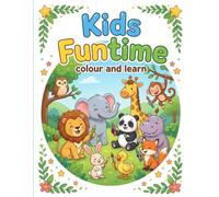 Kids Fun time- a 10 page children's coloring book of 10 different animals