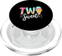Kids Funny Kids Two Sweet Ice Cream Girls, 2e Anniversaire PopSockets PopGrip pour MagSafe