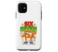 Kids Funny Meme 67 Numéro Six 6 et Seven 7 Italian Brainrot Coque pour iPhone 11