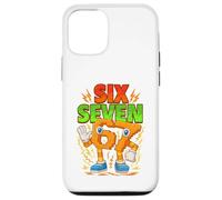 Kids Funny Meme 67 Numéro Six 6 et Seven 7 Italian Brainrot Coque pour iPhone 12/12 Pro