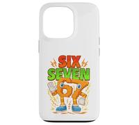 Kids Funny Meme 67 Numéro Six 6 et Seven 7 Italian Brainrot Coque pour iPhone 13 Pro