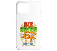 Kids Funny Meme 67 Numéro Six 6 et Seven 7 Italian Brainrot Coque pour iPhone 16 Pro Max