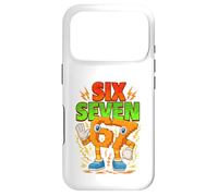 Kids Funny Meme 67 Numéro Six 6 et Seven 7 Italian Brainrot Coque pour iPhone 17 Pro