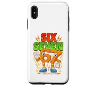 Kids Funny Meme 67 Numéro Six 6 et Seven 7 Italian Brainrot Coque pour iPhone XS Max