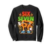 Kids Funny Meme 67 Numéro Six 6 et Seven 7 Italian Brainrot Sweatshirt