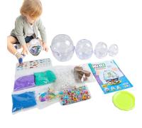 Kids Gardening Toy Set, Handmade Educational Gardening Kit, 8.58x4.53x5.63 Inches Craft Sets with Mini Tools, Science Activity Set, DIY Garden Ornament with Colorful Design, Preschool Toy for Birthday