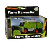 Kids Globe 510696 - Combine harvester with light and sound, assorted colors, col
