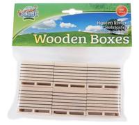 Kids Globe - Caisses à pommes de terre en bois Van Manen 610611 - Pack de 6 - Échelle 1:32