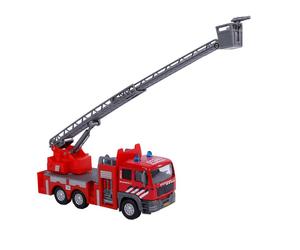 Kids Globe Brandweer Ladderwagen Nl Die Cast Pb Licht Geluid 16cm