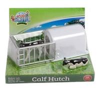 Kids Globe Calf Hut with 2 Calves 1:32 G