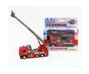 Kids Globe Feuerwehr Ladderwagen avec Lumière + Son G
