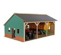 Kids Globe Grange à tracteur 1:16 Brun G