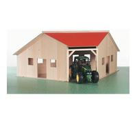 Kids Globe Hangar de ferme Échelle 1:16 Bois 610339