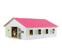 Kids Globe Horse stable with 7 boxes, 1:24 Rose G