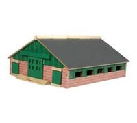 Kids Globe Pedestrian Stable Wood Small 1:87 Brun G