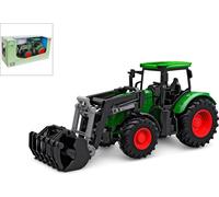 Kids Globe Tracteur à roue libre avec chargeur frontal 27cm