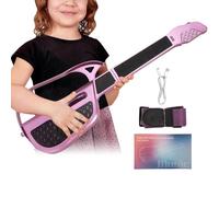 Kids Guitar, Stringless Guitar for Children with Foldable Design, Beginner Musical Instrument for Birthday , Home Travel Music Education, Classroom Group Play, Family Party