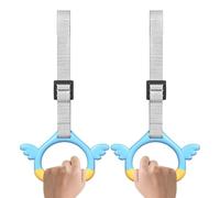 Kids Gymnastics Rings - Adjustable Straps, 550 Lbs Weight Capacity