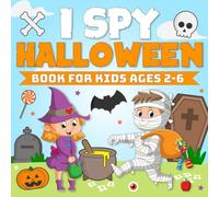 Kids Halloween Gifts: I Spy Halloween Book For Kids Ages 2-6
