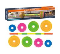 Kids Haltère Toy - Jeu De Levage Réglable Pour , Haltères De Fitness Jouets | Amusez-vous Équipement D'Entraînement Faux Jouets De Jeu De Bodybuilding Pour Garçons Et Rag