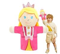 Kids Hand Puppets, Fairy Tale Puppets, Interactive Education Toy, Preschool Storytelling Tool, Engaging Play for Cultural Learning Family Entertainment Home Use, 11.81 inches