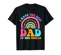 Kids I Have The Best Dad in The World Fête des pères pour Tout-Petits T-Shirt