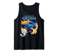 Kids I'm Ready to Crush 3 Monster Truck fête Ses 3 Ans Débardeur